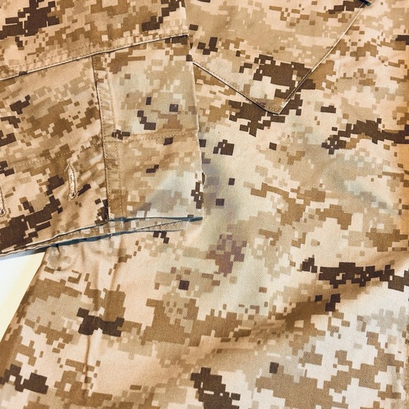 USMC Marine Perimeter Insect Guard Blouse Shirt Marpat Camo Medium/Regular New - Picture 5 of 11
